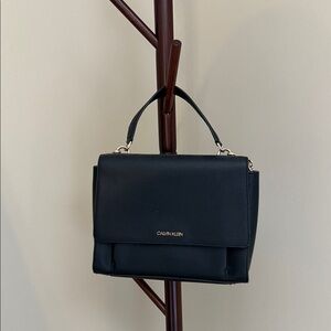 Calvin Klein Black Satchel Bag